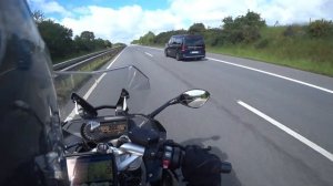 тестирую максималку своего BMW R1200RS