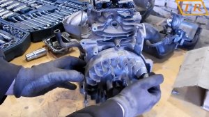 Honda GC 135 розбирання двигуна