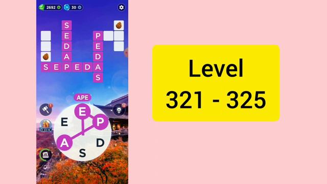 game words of wonders level 321 - 325 смотреть онлайн