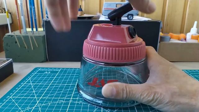 Купил набор для моделизма.Компрессор JAZ-1207 и аэрограф JAZ-1117