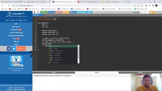 B. A and B and Compilation Errors| Codeforces Round 294 (Div. 2) | Codeforces | The Third Tier Code смотреть онлайн