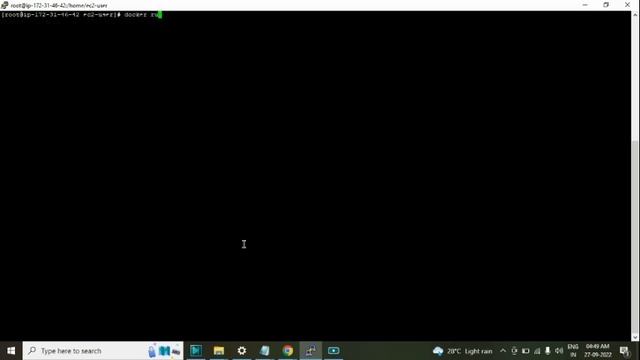 How to install docker at AWS EC2 instance(linux) and creating the nginx web server in container смотреть онлайн