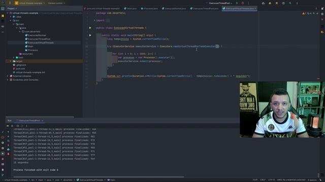 Java 21: Como funciona o Virtual Threads? смотреть онлайн