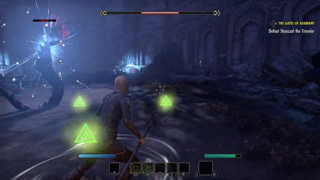 Elder Scrolls Online Necrom Arcanist Class Defeat Boss Shyazzel the Traveller смотреть онлайн
