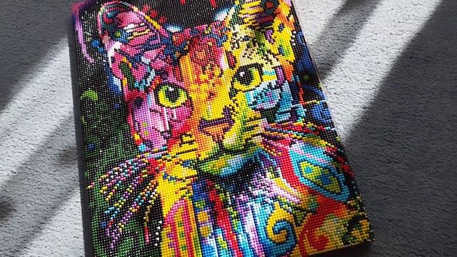 Итог алмазной мозаики???❤ смотреть онлайн