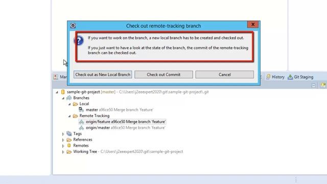 Learn And Perform Git Rebase Using Eclipse смотреть онлайн