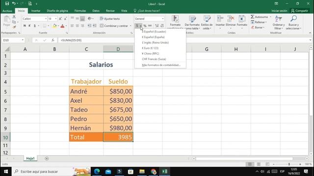 Formato moneda y contabilidad en Excel. смотреть онлайн