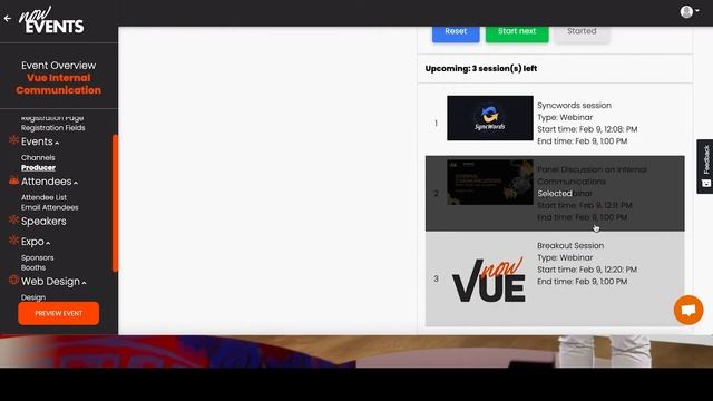 Sneak Peek into our Internal Communication Online Event on Vue by NowEvents смотреть онлайн
