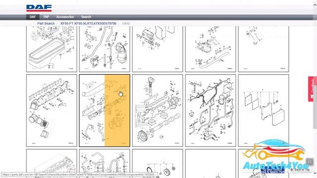 DAF & TRP Rapido EPC Electronic Parts Catalog ONLINE| كتالوج قطع غيار شاحنات داف смотреть онлайн