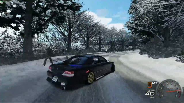 Drifting in Snow in Assetto Corsa! смотреть онлайн