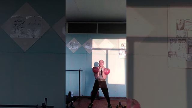 17.06.2020г. ДЦ 32 кг 4 мин 34 раза (8,8,9,9) смотреть онлайн