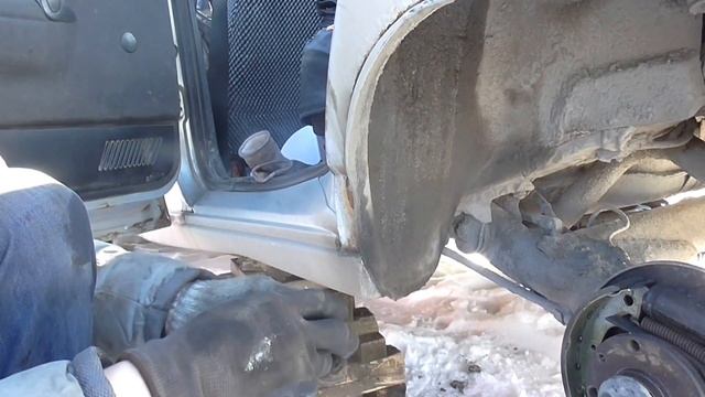 замена заднего амортизатора ваз 2111 смотреть онлайн