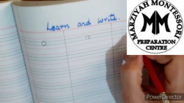 How to Write Phonic " o " In Copy | Marziyah Montessori смотреть онлайн