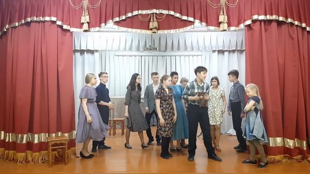 Спектакль "Детство, опаленное войной". Малышевская ДШИ. смотреть онлайн