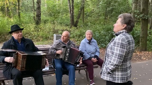 Измайловский парк: «Виновата ли я» - гармонисты генерал Василий Юрьев и Владимир Лутовинов. смотреть онлайн