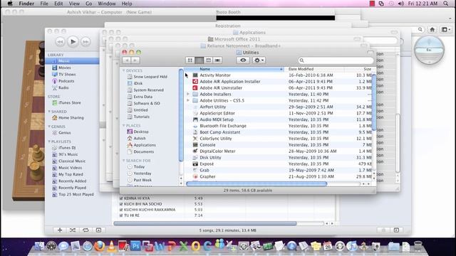 Snow leopard on Core i3 10.6.8 by Ashish Vikhar Part 4.mp4 смотреть онлайн