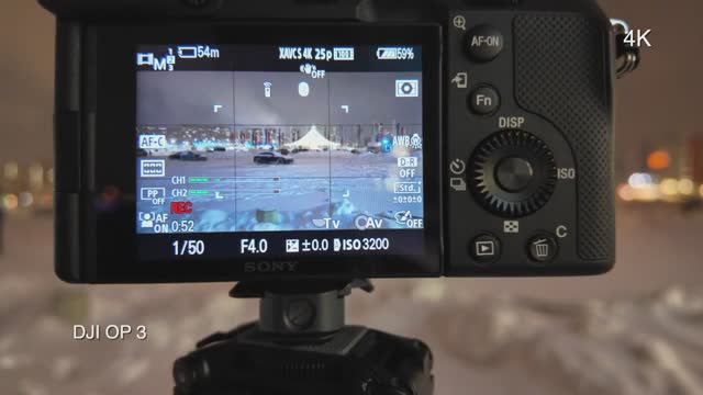 DJI Osmo Pocket 3 vs Full Frame Camera in low light