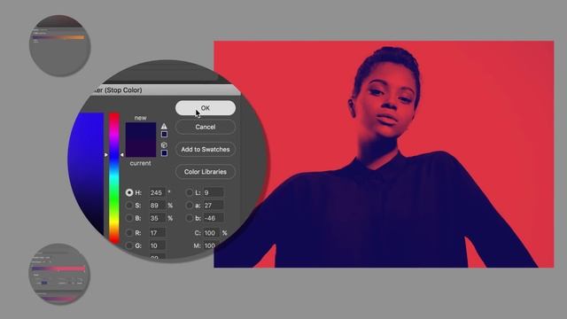 How to Create a Duotone Effect in Photoshop | Adobe Creative Cloud смотреть онлайн