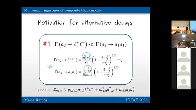 Multi-muon signatures of composite Higgs models (Maria Ramos) смотреть онлайн
