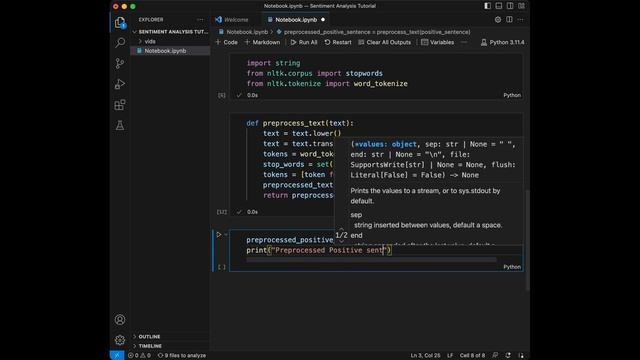 Python Sentiment Analysis Tutorial смотреть онлайн