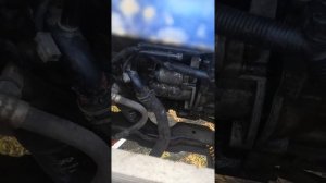 снятие стартера с китайской CHERY INDIS