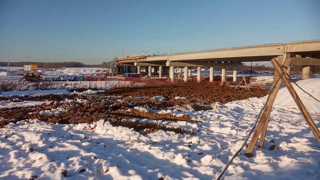 24 день вахты. Трасса М12 строится. #вахта смотреть онлайн