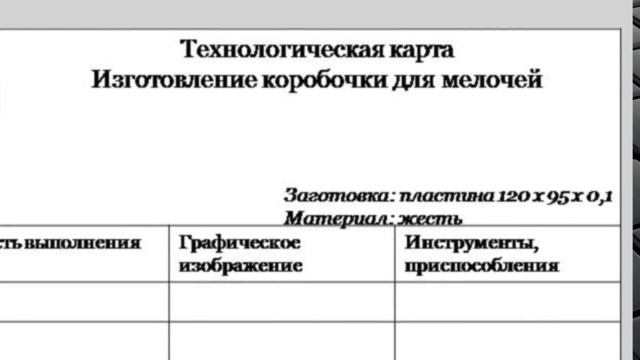 Последовательность изготовления изделий из тонколистового металла и проволоки смотреть онлайн