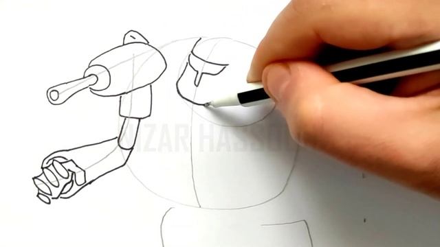 Comment Dessiner Un Robot De Combat