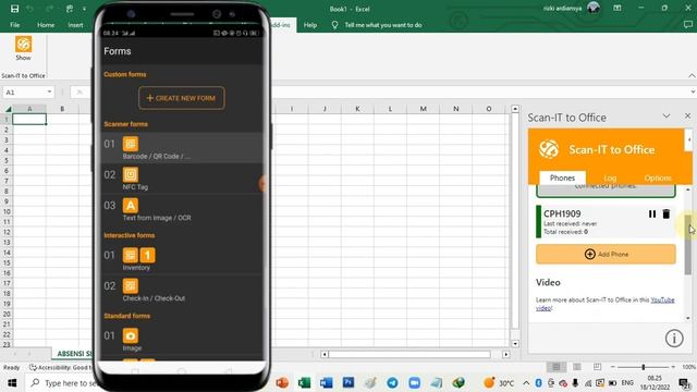 Cara Membuat Absensi Online Dengan Barcode Ada Lokasi Dan Foto Selfie смотреть онлайн