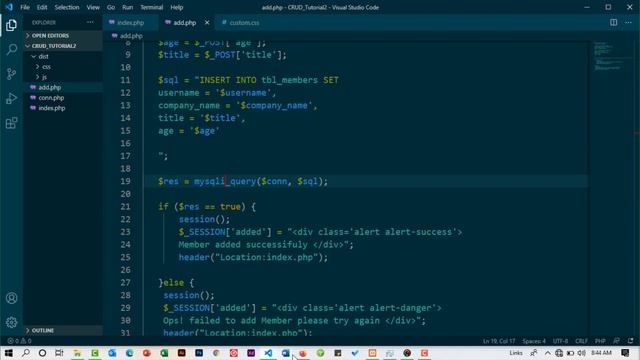 PHP CRUD WITH MYSQLI ( Create,read,update and delete) смотреть онлайн