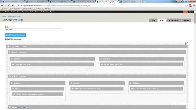 Drupal шаблон Rhythm 1.7.3. Многоцелевая коммерческая тема. Обзор и скачать бесплатно смотреть онлайн