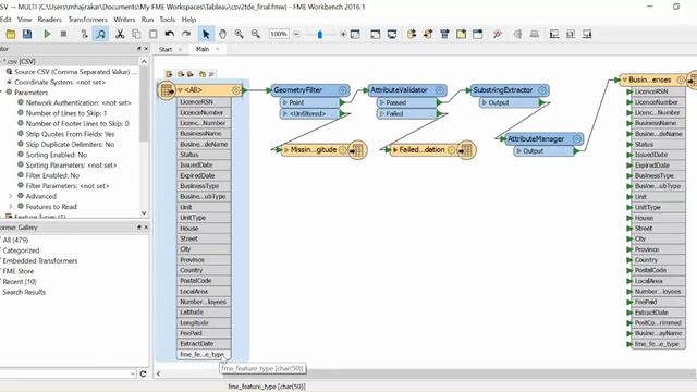 Preparing Data for Tableau with FME: Merging Multiple Spreadsheets смотреть онлайн