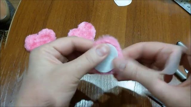 Быстро! Патчи из меха делаем сами! ♥Сердечки♥ МК смотреть онлайн
