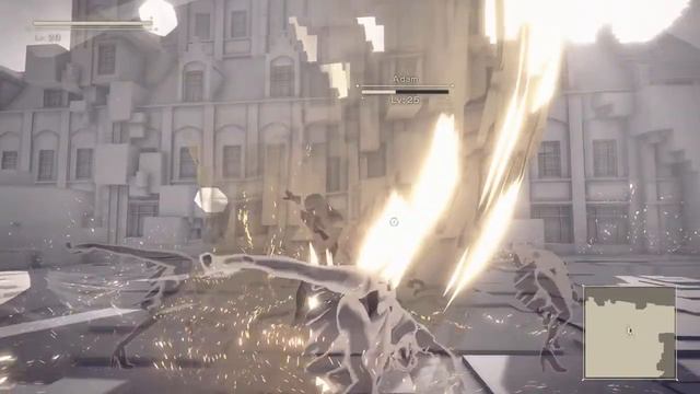 NieR: Automata Adam Final Fight Very Hard, Fists Only, No Chips, Pod, Gun, Taunt, Items, Air Juggle смотреть онлайн
