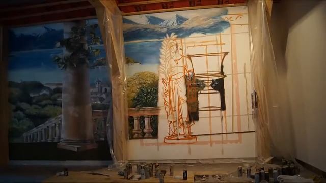 Художественное оформление стен в бассейне. смотреть онлайн