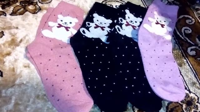 Теплые носки из китая осень (китайская-зима ))))