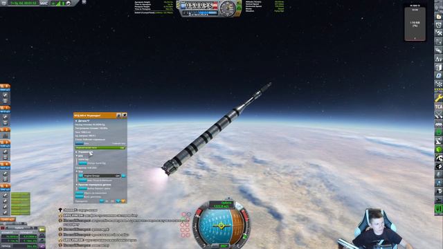 KCEHOM SPACE PROGRAM - KSP RSS - ДЕНЬ 10 - орбитальная станция луны - эксперименты с Х1 смотреть онлайн