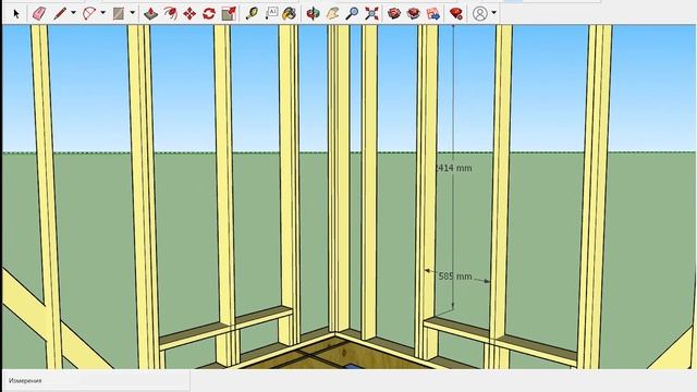 Tiny House 6Х5 за смешные 350 тысяч. Каркасник с плоской кровлей из доски естественной влажности! смотреть онлайн