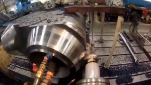 Самый большой токарный станок в мире!!