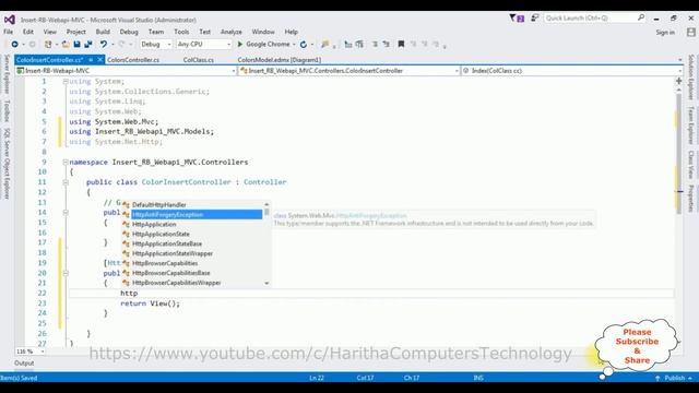 MVC WEB API Radio Button Value Insert (save) Into Database c# 4.6 смотреть онлайн