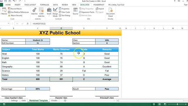 Automation: Bulk Files (Excel, Word and PDF) Creator in Excel VBA смотреть онлайн