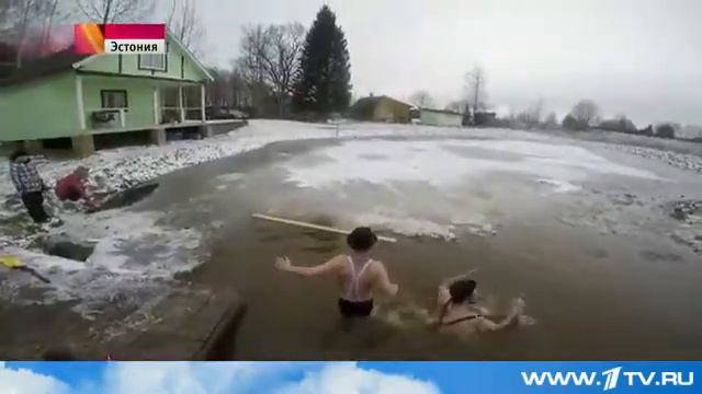 В Эстонии почти тысяча любителей попариться приняла участие в ежегодном забеге по саунам смотреть онлайн