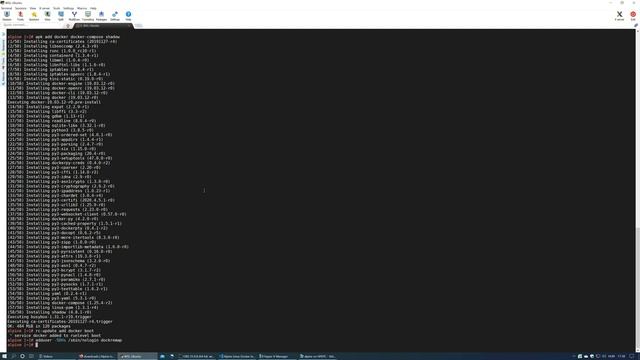 Install Docker on Alpine Linux 3.12 x64 смотреть онлайн