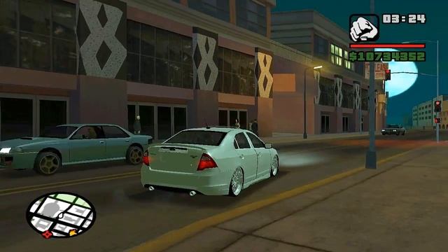 Rolê de Ford Fusion - BUMBUM GRANADA Grave Estralando - GTA San Andreas смотреть онлайн