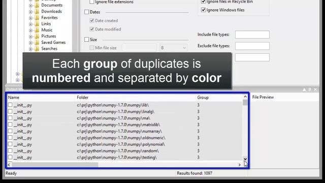Finding duplicate files with UltraFinder смотреть онлайн
