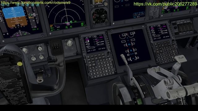 Запуск Boeng 737-800 zibo от Cool and dark до готов к полёту. смотреть онлайн