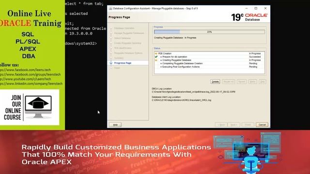 Oracle DBA 19c Online Live Training by LT IT: Managing Pluggable Database смотреть онлайн