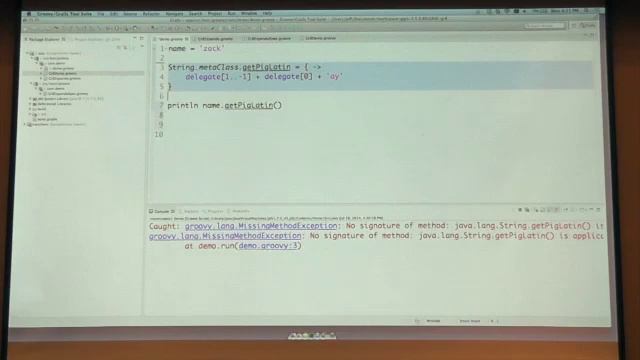 Metaprogramming with the Groovy Runtime смотреть онлайн