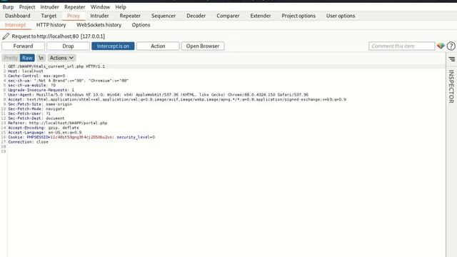 bWAPP HTML Injection Reflected Current URL Low Security Level смотреть онлайн