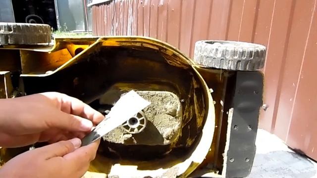 Установка ножа на газонокосилке смотреть онлайн